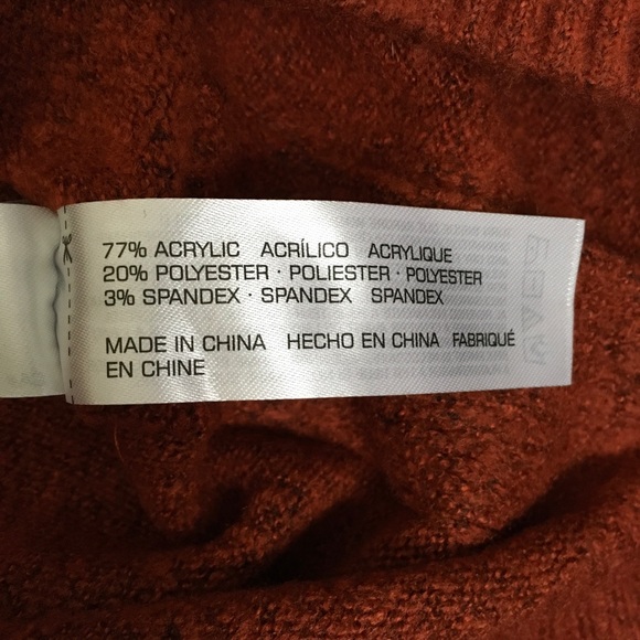 Supplies By Union Bay Angie Side Button Pullover Sweater Medium Red NWT - Picture 4 of 5